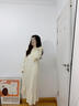 伊棠朵公主风睡裙女春秋季带胸垫荷叶边长袖甜美少女宿舍学生睡衣家居服 727# M 【90-100斤】 实拍图