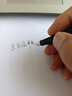 英雄（HERO）【热门商品】 宝珠笔 E609日常书写商务练字三年级中小学男女签字笔 金夹 黑砂 精装 实拍图