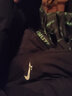 贵人鸟两面穿棉服男士棉袄冬季棉衣厚外套面包服男女情侣款 黑色 4XL  实拍图