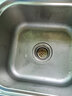 卓浴卫浴水槽单槽304不锈钢厨房洗菜盆洗碗池洗菜池 【304】尊享版60*45水槽套装配角阀 实拍图
