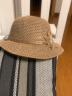JIASHENGXI 帽子女夏薄款防晒2022新款遮阳帽女时尚洋气太阳凉帽可折叠渔夫帽 亚麻色 可调节 晒单实拍图