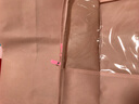 百草园 收纳袋棉被整理袋包搬家打包袋换季衣服储物袋被袋防尘袋无纺布 珊瑚粉 特大号4个 实拍图