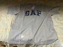 Gap男女装春秋LOGO设计感字母经典圆领纯棉短袖T恤885842 浅棕色 XL (180/100A) 亚洲尺码 实拍图