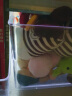 霜山（SHIMOYAMA） 桌面书本收纳盒儿童绘本牛津树文具CD书架收纳筐化妆品杂物手提透明整理盒 大号（33.2*23.5*14cm) 实拍图