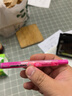 派通（Pentel）SXS15 按动荧光笔 手账记号笔标记笔 伸缩式大容量荧光笔可换芯 4.5mm 粉色 实拍图