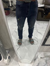 Prato Lee复古牛仔裤男破洞裤男修身牛仔男裤潮流男式裤子男秋季男款男士休闲长裤男春秋冬季 复古蓝 32 实拍图