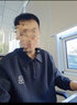 GXG 男装   双色中廓版型肌理面料翻领男士卫衣 冬季新 黑色 加绒换logo 2XL 实拍图