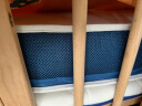 巴布豆（BOBDOG）婴儿床床垫新生儿童床垫空气纤维床垫隔尿透气可拆洗拼接床床垫 天然椰棕160*80*4cm（不含胶） 实拍图