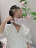 初医生 医用外科口罩一次性独立包装3D立体卡通男女童儿童尺寸婴儿宝宝 3D女宝混色Ⅰ【4-12岁】 30只装 实拍图