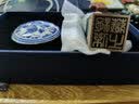 善琏湖笔【中秋礼品】黄铜手工篆刻石章闲章刻字书法国画礼品创意定制精雕文雅高雅图画国潮国画高端礼盒 实拍图