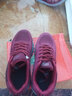 新款老人鞋女士春秋闰月妈妈鞋中老年健步鞋男软底网面休闲运动鞋 2901枣红女四季款轻便舒适 39 标准尺码 实拍图