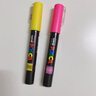 三菱（uni）POSCA系列马克笔（极细）彩色海报广告记号笔标记笔办公绘画手绘涂鸦笔 PC-1M 粉红色 单支装 实拍图