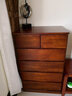 旷逸 斗柜实木卧室储物柜简约时尚客厅收纳柜子 高六斗弓形60-5咖色60*45*95cm 实拍图