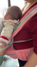 COOKSS婴儿背带腰凳前抱式多功能四季通用款抱娃神器新生儿横抱宝宝坐凳 樱花粉 实拍图