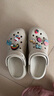 crocs檀健次推荐款经典泡芙洞洞鞋|207521 骨白色-2Y2 37/38(230mm) 实拍图