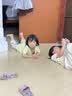 Classic Teddy精典泰迪女童睡衣儿童家居服中小童纯棉短袖家居裙子夏 紫色 110 实拍图