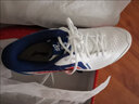 李宁（LI-NING）【雷霆LITE】羽毛球鞋男款耐磨训练鞋AYTS020-4白/蓝色44/10.5 实拍图