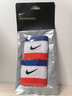耐克护腕健身羽毛球篮球吸汗运动护腕夏季长护腕男女薄款网球腕带 红白蓝 PAC277-620 实拍图