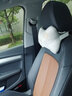 博尔改 汽车头枕腰靠套装记忆棉座椅靠背腰垫车载靠枕可爱卡通四季通用装饰车载头颈枕用品 头枕 灰色 2个 均码 实拍图