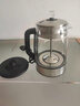 友茗堂全自动黑茶玻璃电茶壶家用保温烧水壶YZ-01电热水壶 1L 配304滤芯蒸煮两用电水壶 实拍图