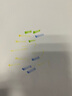 uni三菱双头荧光笔PUS103T记号笔手账划重点标记笔学生propus学习文具彩笔可视窗透视萤光笔 烟灰系-绿色S.6 实拍图