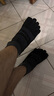 injinji跑步五指袜中筒加厚专业马拉松徒步运动coolmax脚趾袜子秋冬季 黑灰色 M(40.5-44) 实拍图