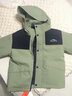 雅鹿儿童羽绒服男女童三合一学生一衣三穿青少年冬季中大童外套 军绿色 高蓬松90绒子鸭绒 140 充绒量69克 实拍图