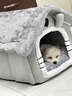 坏小宠 猫窝狗窝冬季宠物房子可拆洗狗猫房子狗窝夏季小型犬泰迪狗屋 M号13斤内可用（48*40*39cm） 实拍图