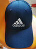 阿迪达斯 阿迪达斯帽子男潮流鸭舌帽跑步运动棒球帽女休闲透气棉帽网球帽 藏青色 GM6273 实拍图