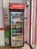 英联瑞仕 饮料柜展示柜冷藏柜立式商用冰柜冰箱啤酒水饮料便利店超市展示柜鲜花水果保鲜柜冷藏展示柜 升级加大款单门上压机【红黑色】 豪华风冷无霜数显款 实拍图