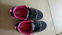361°女鞋 跑步鞋女运动鞋秋冬季361度女鞋网面休闲鞋透气软底旅游鞋子 黑色/杜鹃粉 39 实拍图