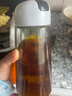 聚心尚品 玻璃油壶储油罐食用小香油酱汁壶大容量油壸酱油醋瓶子 2个装 630ML 实拍图
