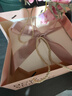 名尊 礼物盒高级感精美仪式感生日礼品盒空盒送女友小号香水包装盒 粉八角【礼袋+拉菲草+贺卡】 中号21*21*12cm可装手机 实拍图