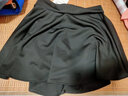 欧贝汐黑色半身裙女春夏季春秋装学生百褶裙高腰女式a字蓬蓬小短裙子 黑色(有内衬) M 实拍图