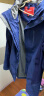 探路者（TOREAD）冲锋衣 三合一男女情侣抓绒两件套 透湿防水保暖防寒外套 TAWI91901 铁蓝灰（男）S 实拍图