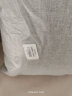 皮尔卡丹（pierrecardin）抱枕靠垫 纯色亚麻沙发抱枕靠垫套加厚仿亚麻 咖啡色 45*45cm 晒单实拍图