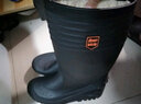 强人棉雨靴 JDMYX708 际华3515加绒保暖防水雨鞋耐磨防雨雪胶鞋 黑 39 实拍图
