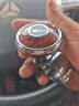 汽车方向盘助力球 带轴承金属转向器货车把手方向盘辅助器省力器 YI-269 桃木色 实拍图