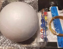 佐之寻手工DIY地球仪制作材料包自制泡沫球圆球半成品初中地理学生作业儿童早教玩具 20cm地球仪【豪华套装】 实拍图