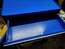 一鸣桌面工具箱办公文件柜收纳箱子流水线整理柜铁箱车载工量具迷你柜 黑色 桌面工具柜（黑色） 实拍图