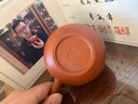玉颐阁送礼佳品紫砂壶纯手工宜兴功夫名家刘浩原矿大红袍朱泥爱心西施 朱泥180cc 实拍图