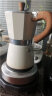 Mongdio 摩卡壶摩卡咖啡壶煮咖啡壶家用意式咖啡机 白色300ml+电热炉+9号圆形滤纸 晒单实拍图