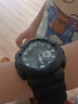 ABORNI王一博同款独角兽电子手表男夜光钢铁之心初高中学生女机械风卡休 硅胶黑银 实拍图