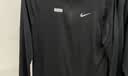 耐克NIKE男长袖方领T恤 运动休闲 经典简约 DD4757-010 黑色L 实拍图