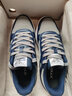 特步男鞋春秋季新款复古撞色运动鞋休闲鞋时尚百搭轻便板鞋男 灰兰 39 实拍图