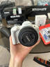 佳能（Canon）EOS R50 微单半画幅相机 r50小巧便携 Vlog拍摄直播相机 4K短视频  学生微单相机 R50白色单机+RF50 1.8【人像小痰盂】 套餐三【续航双电池~人像柔光镜~RG 实拍图