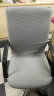 法拉贝拉 办公电脑椅子套罩 老板椅加厚椅套扶手座椅套布艺凳子套转椅套子 扶手款L号：灰色 实拍图