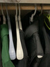 枫尚 衣架晾衣架宽肩挂衣架无痕衣服架干湿衣服撑子塑料晒衣架10支装 实拍图