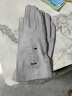 简研社夏季防晒手套女士棉布款时尚透气户外运动骑行防晒半指手套可触屏 ANQ-BSST12灰色 均码 晒单实拍图