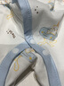 aqpa[2件装]新生婴儿连体哈衣春秋纯棉衣服男女宝宝哈衣和尚服0-6月 白底小猫（2件装） 66cm 实拍图